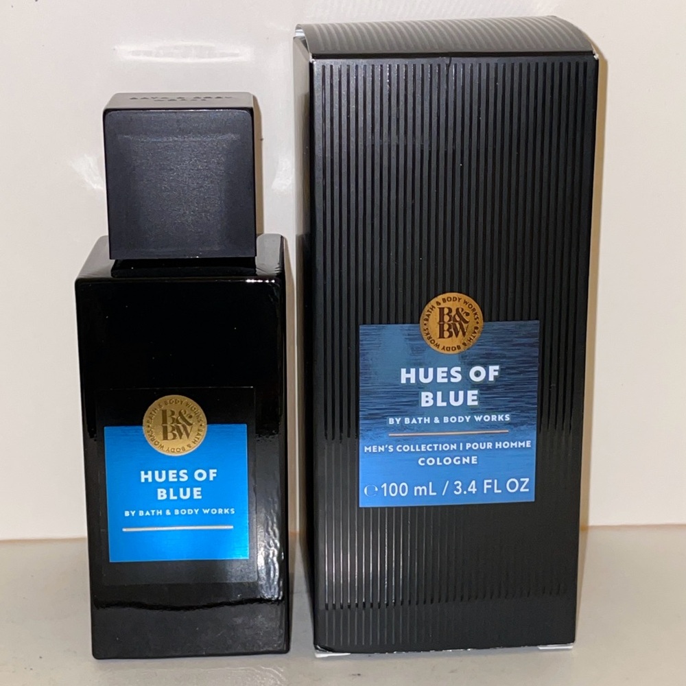 Bath & Body Works Hues Of Blue Cologne 3.4oz Men’s Collection Discontinued New